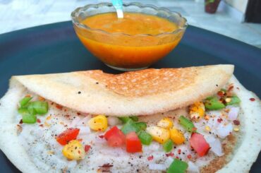 Yummy and Healthy Pizza Dosa Recipe #shorts