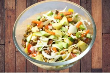 Green Salad l Healthy Salad l Boiled Egg Salad l