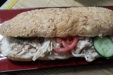 Banquet bread sandwich recipe#easy snack#tea time easy # instant& healthy chicken & cabage bread