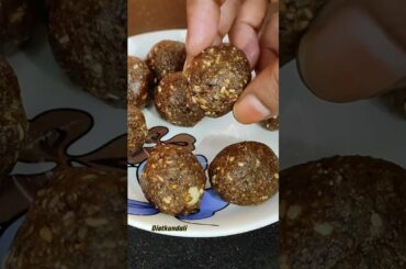 Energy laddu | Healthy snacks | Easy recipe #ashortaday #recipe #shortsvideo