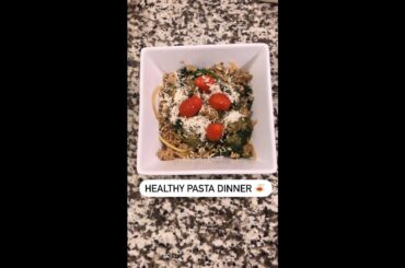 Healthy Pasta Dinner Recipe | Renewal Fit Coach