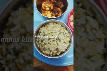 morning breakfast lunch snacks ideas /healthy lunch box combos today hanna lunch box recipe #shorts