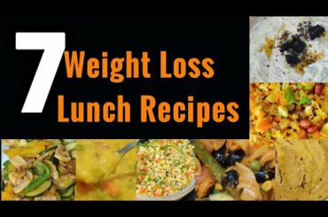 7 Lunch Recipes For Weight Loss | Healthy Lunch Recipes | Lose Weight Fast Malayalam | #weightloss