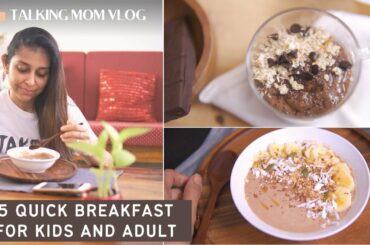 HEALTHY BREAKFAST IDEAS for BUSY MORNINGS | Kids-friendly breakfast ideas | Quick breakfast recipes