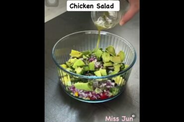 Chicken Salad Recipe #food #healthyfood #diet #chicken #salad #recipe #shorts #best #healthy #short