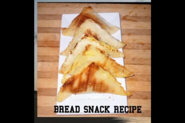 easy quick bread snack recipes indian|snack recipes healthy|instant snack recipes| #shorts #youtube