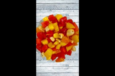 #shorts Fruit Salad | Colorful Healthy Fruits mixed salad recipe #youtubeshorts #youtubefeed #food