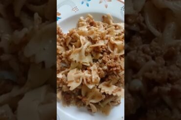Dinner Mince Pasta For weight lose || Healthy Dinner Idea