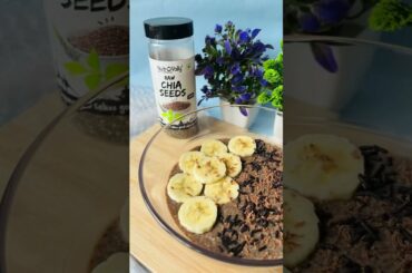 chia seed pudding | chia seeds for weight loss | chia seeds recipe | #shorts #youtubeshorts