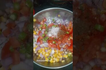 Healthy Peanuts Chaat  #healthychaat #chaat #chaatrecipe #healthyrecipes #recipeshorts #homemade