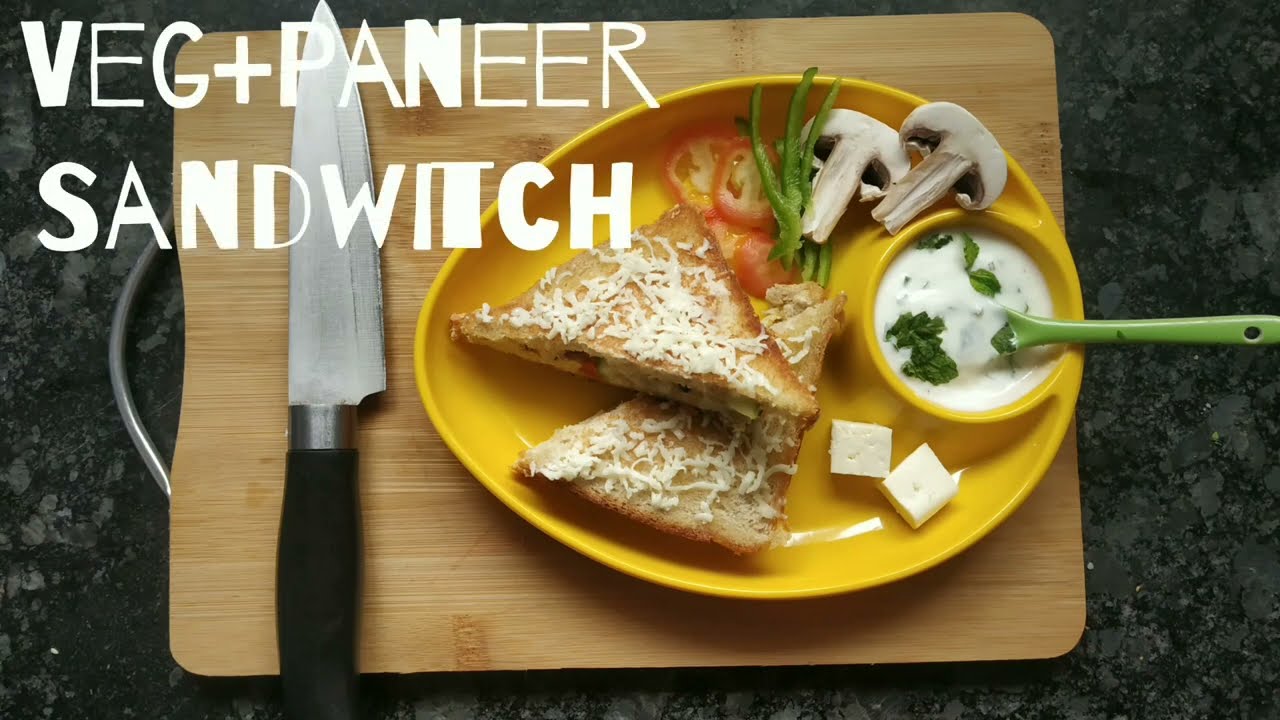 Veg Paneer Sandwich – Easy ,Quick and Healthy snacks Recipies Veg Paneer Sandwich - Easy ,Quick and Healthy snacks Recipies