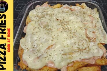 Pizza Fries Recipe By cook at home | Restaurant Style Pizza Fries | How to make Pizza Fries at Home