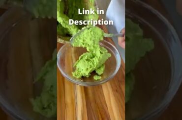 Healthy Guacamole Snack Recipe #shorts #avocado