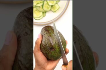 Avocado Cucumber Salad |healthy and delicious | nginas kitchen #shortsrecipes