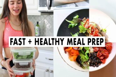 MEAL PREP | These 8 ingredients make healthy, fast & flexible recipes all week (Never repeat meals!)