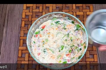 instant healthy breakfast recipe| Dosa recipe| vegetable dosa recipe