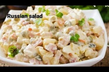 Russian salad recipe.Best healthy & tasty salad.best for all parties.#russiansalad.