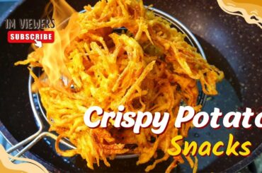 [ASMR]Crispy Potato Snacks Recipe - Super Crispy - You Must TRY THIS!