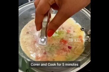 Instant Breakfast recipes | Quick and easy morning breakfast recipe| #Breakfastrecipe #shorts