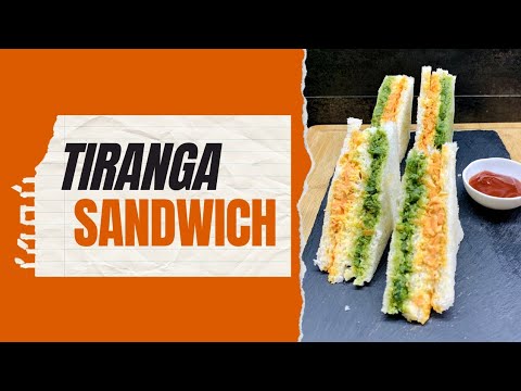 Easy tricolour sandwich Recipe | Independence Day Recipe | Tiranga Sandwich | Tricolour Food/Dish Easy tricolour sandwich Recipe | Independence Day Recipe | Tiranga Sandwich | Tricolour Food/Dish