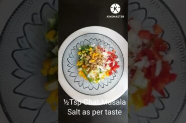 #short# healthy salad#fresh salad#corn cucumber #short viral #youtube
