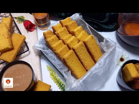 Dry Cake Recipe | Tea Time Healthy Snacks | Food Aesthetic | Bakery Style Cake Rusk | #satisfying Dry Cake Recipe | Tea Time Healthy Snacks | Food Aesthetic | Bakery Style Cake Rusk | #satisfying