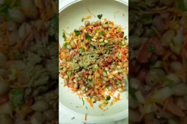 Peanut Chaat | Classic Kitchen | Chaat recipe | healthy snacks | #shorts #classickitchen #food |