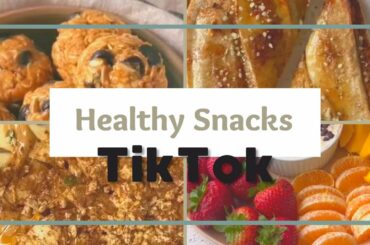 Easy & Healthy-ish Snack Recipes | TikTok Compilation