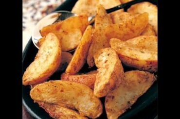 Healthy Cooking: Low Fat Potato Wedge recipe