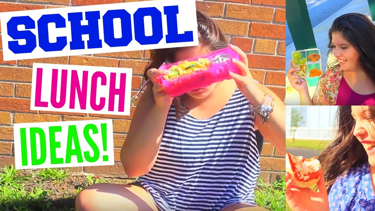 5 Quick & Healthy School Lunch Ideas! 5 Quick & Healthy School Lunch Ideas!