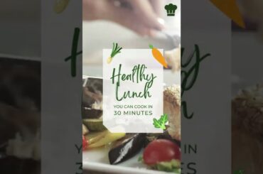 Green Minimalist Healthy Dinner Recipe Instagram Reel Video