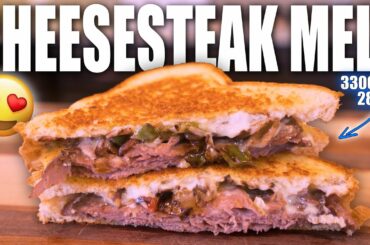 BODYBUILDING PHILLY CHEESESTEAK MELT | The Healthy Sandwich I Can't Stop Eating!