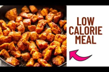 Low calorie chicken recipe-healthy chicken chunks for pizza toppings and healthy wraps