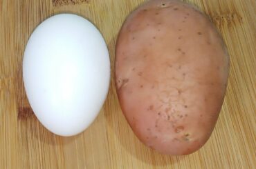 Only 1 Potato & 1 eggs | Simple Healthy Breakfast | Potato Egg Recipe