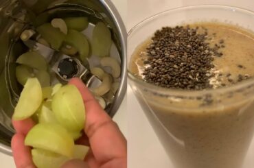 Breakfast Smoothie for PCOD/Thyroid Weight Loss-Amla/Gooseberry Smoothie | Healthy Recipes #smoothie