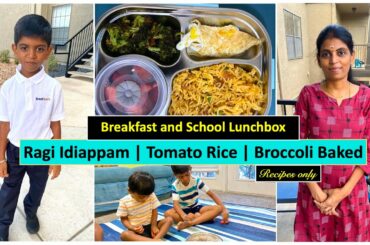 Kids Lunchbox Menu - Day 02 / Healthy Breakfast & Simple Lunch Combo / Kala's Kitchen