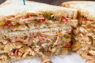 Delicious & quick Chicken Sandwich recipe ~ healthy Sandwich
