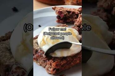 Banana Baked Oats | Meals That Got Me Through College