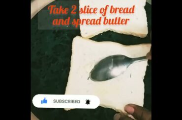 Healthy breakfast recipe Salad sandwich