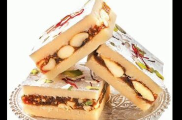 Dry fruit sandwich || stuffed dry fruit sandwich Barfi || Healthy recipe ||