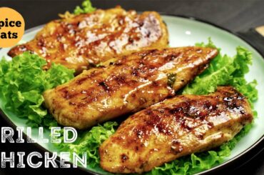 GRILLED CHICKEN | HEALTHY GRILLED CHICKEN RECIPE | GRILL CHICKEN RECIPE