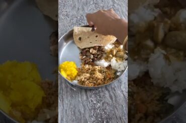 Today's breakfast and lunch menu/Healthy lunch recipes/#shorts/lunch box Aug 21