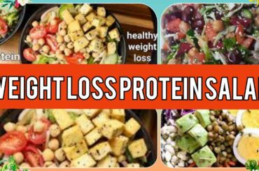 Your Favorite Weight Loss Protein Salad Recipe | Easy & Healthy High Protein Weight Loss Recipe !