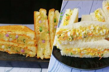 10 Minutes Recipe - Quick & Easy Breakfast Recipe | Healthy Breakfast Recipe | Sandwich Recipe