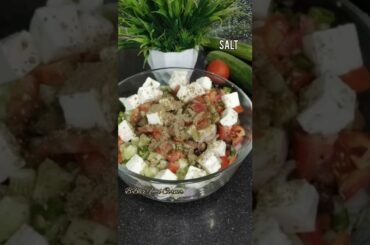 Healthy Salad Recipe for Weight Loss | Easy Salad Recipe #shorts #ytshorts #youtubeshorts