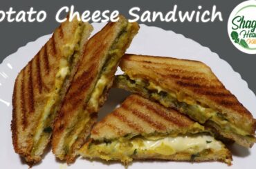 Best Potato Cheese Sandwich On Tawa | Easy & Tasty Recipe | Shagun's Healthy Kitchen | Shorts