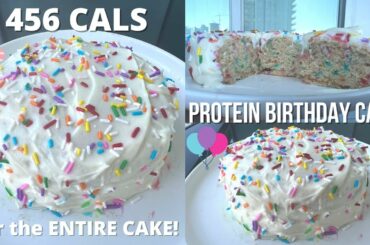 High Protein, Low Calorie Birthday Cake | WHOLE Recipe 456 Cals