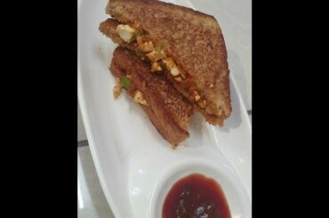 Bread Paneer Sandvich || 5 Minute Recipe || Breakfast Recipe || Healthy Sandwich Recipe