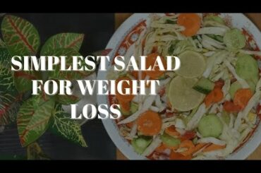 Vegetables Salad | Healthy Salad for weight loss | Most easy recipe