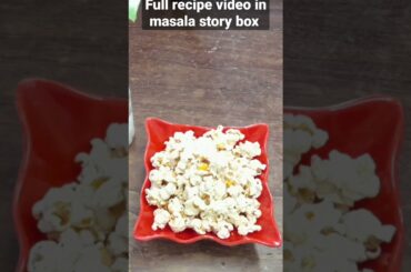 Home made Healthy palm jaggery caramel popcorn balls/spicy pepper&salt popcorn/ snack recipe#shorts